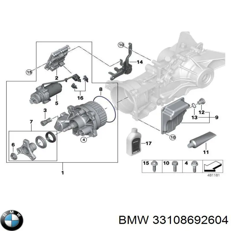 33108692604 BMW 