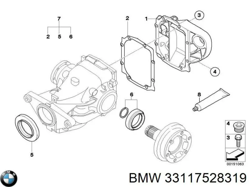 33117528319 BMW 