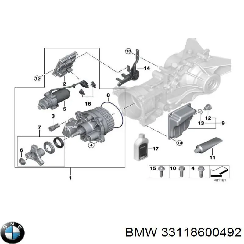 33118600492 BMW 