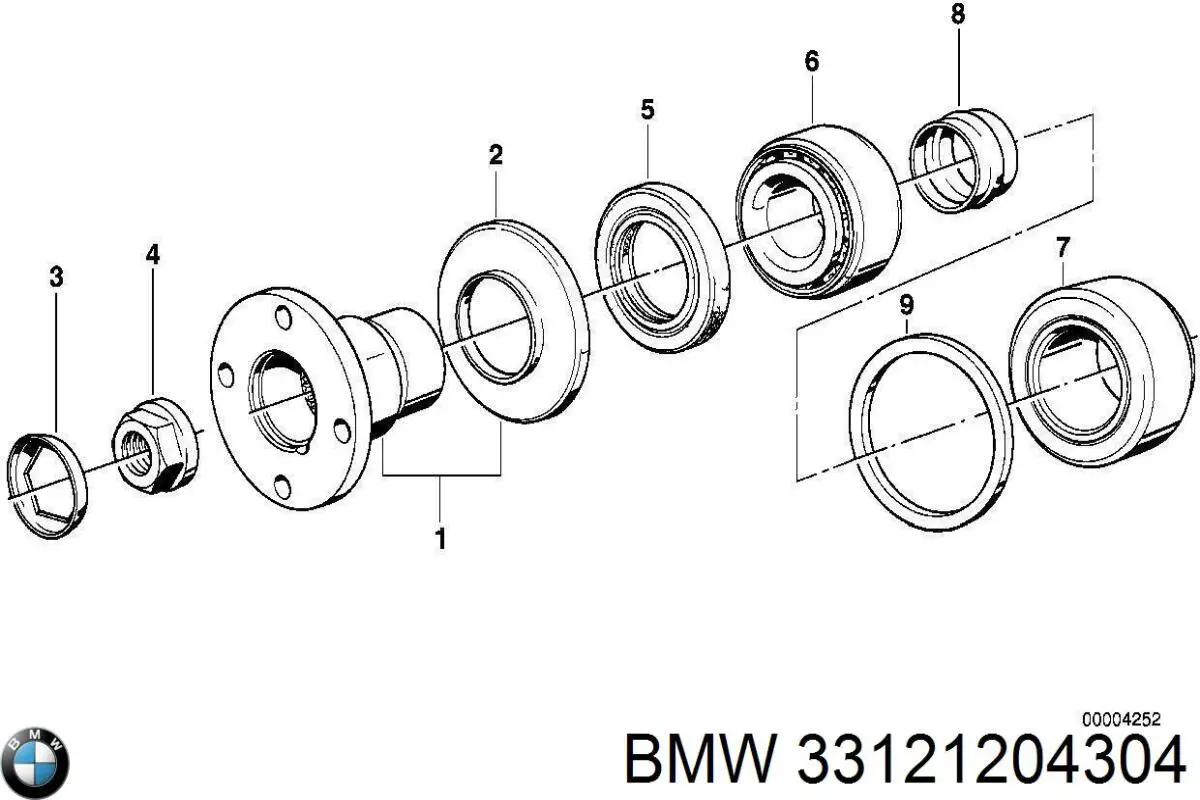  33121204304 BMW