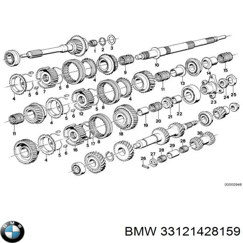  BMW 33121428159