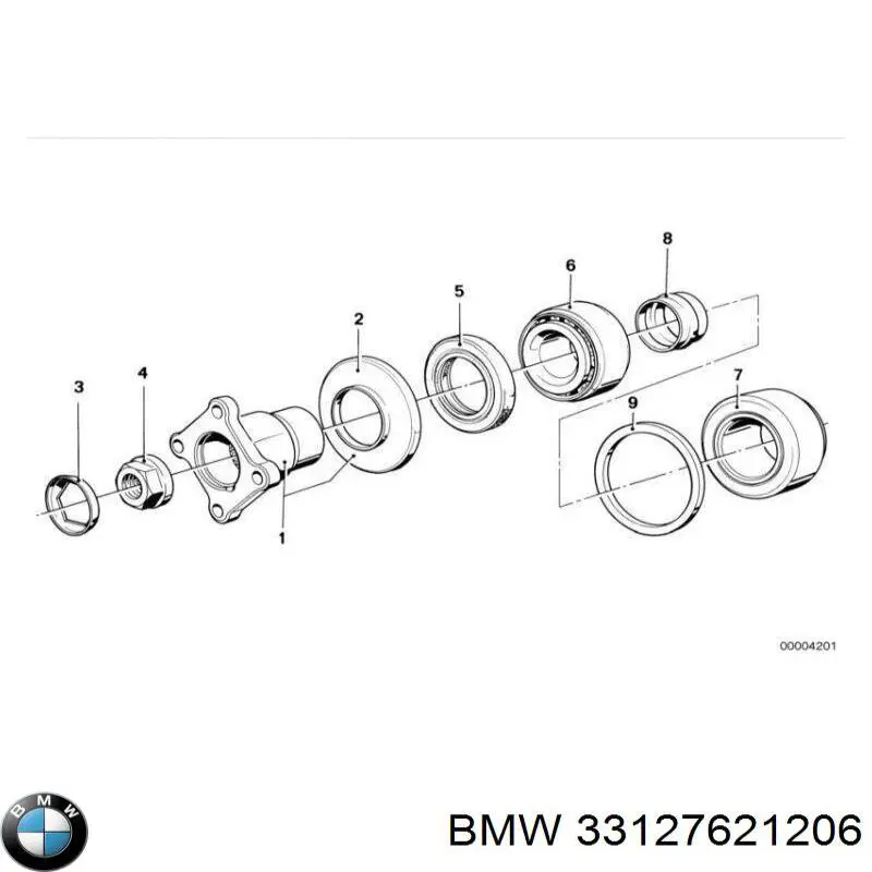 Сальник хвостовика редуктора заднего моста BMW 3 седан (E21) (1975 - 1984) цена, от 11.10 USD