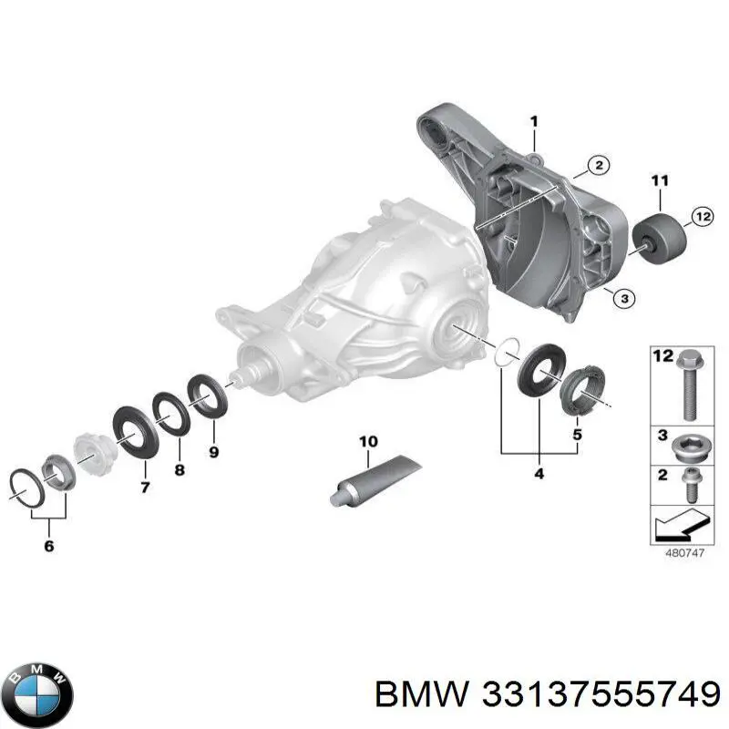  BMW 33137555749 цена, от 21.30 USD