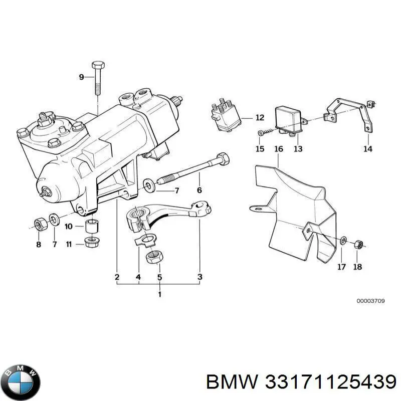 Купить 33171125439 BMW 
