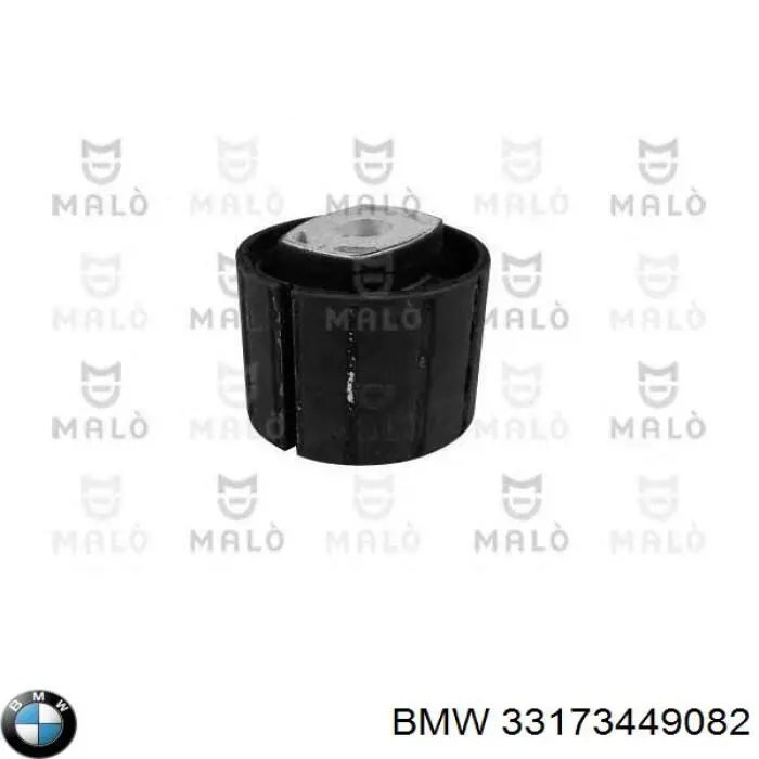 Suspensión, cuerpo del eje trasero 33173449082 BMW