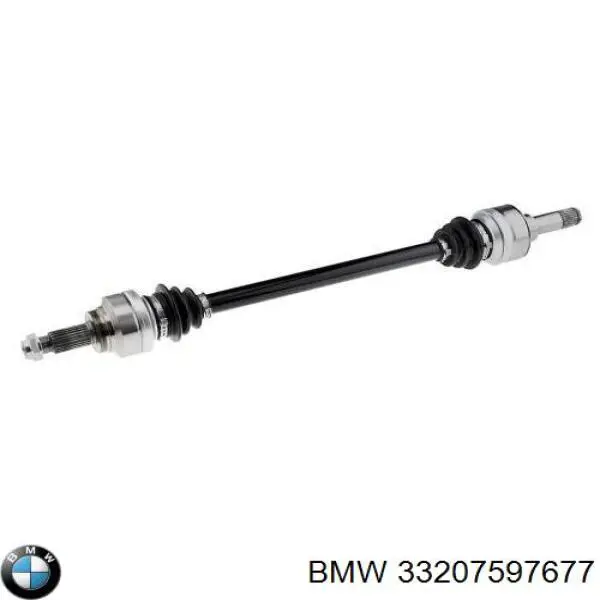 Полуось задняя левая 7597677 BMW