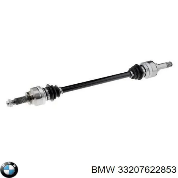 33207622853 BMW semieixo traseiro esquerdo