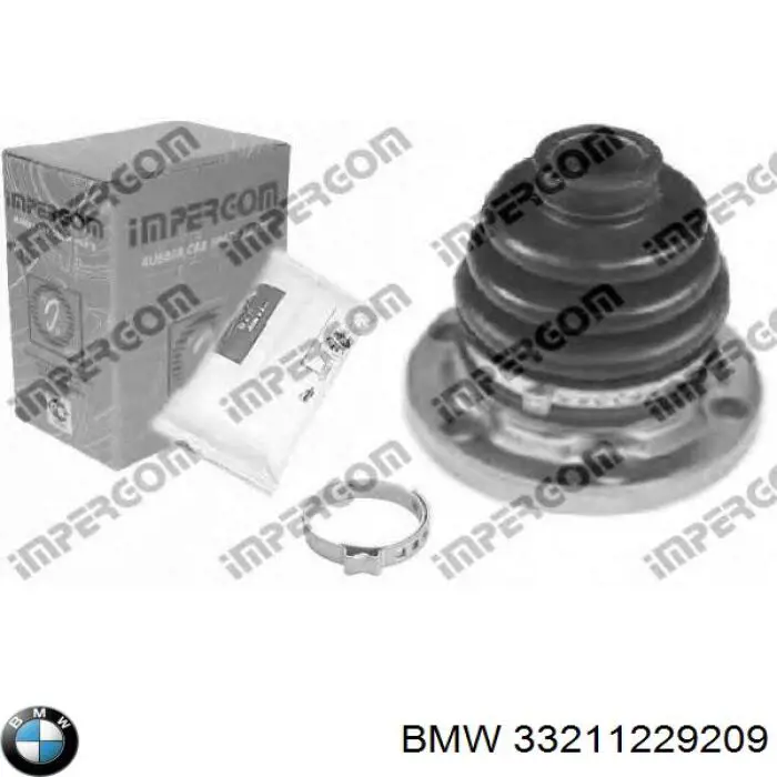 Пыльник шарнира угловых скоростей внутренний задний BMW 33211229209 цена, от 17.24 USD