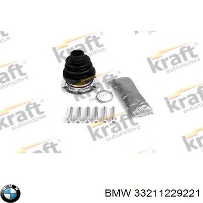 Пыльник наружной гранаты, задней полуоси BMW 33211229221 цена, от 14.12 USD