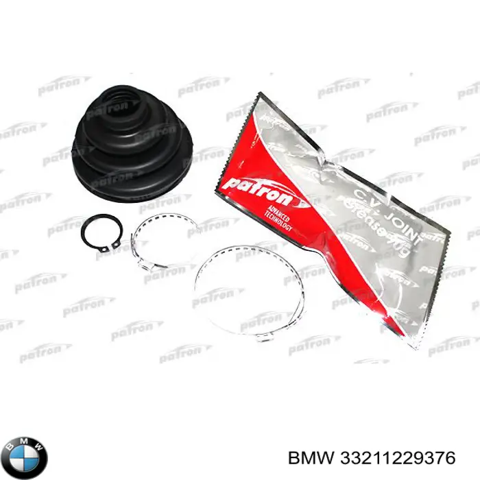 33211229376 BMW Пыльник шарнира угловых скоростей наружный задний