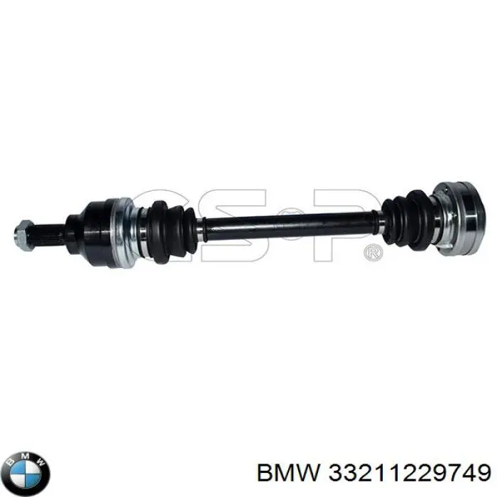 Полуось задняя левая GKN-Spidan 24995 цена, от 50.68 USD