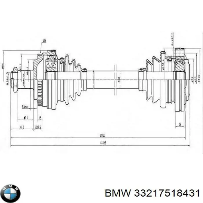  33217518431 BMW