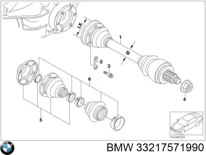  33217571990 BMW