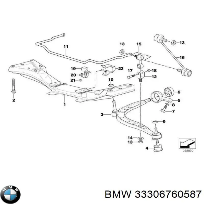Болт крепления шаровой опоры 39182155 Peugeot/Citroen