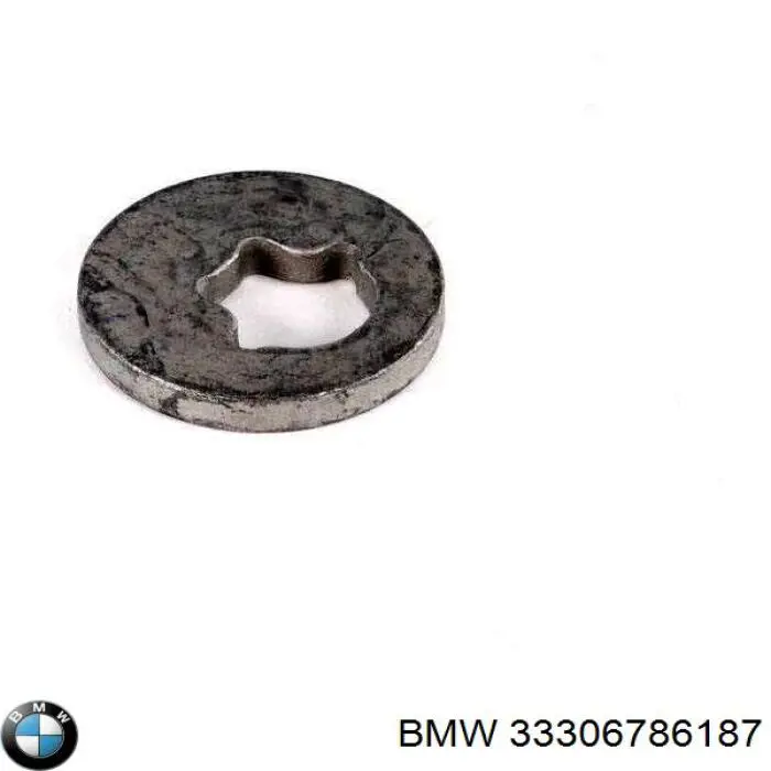 33306786187 BMW arruela externa de parafuso de fixação do braço oscilante inferior traseiro