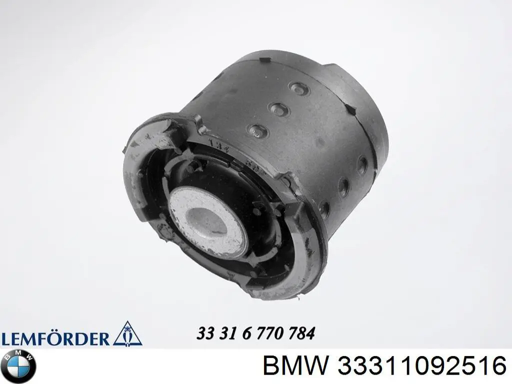 Сайлентблок подрамника задний BMW 33311092516