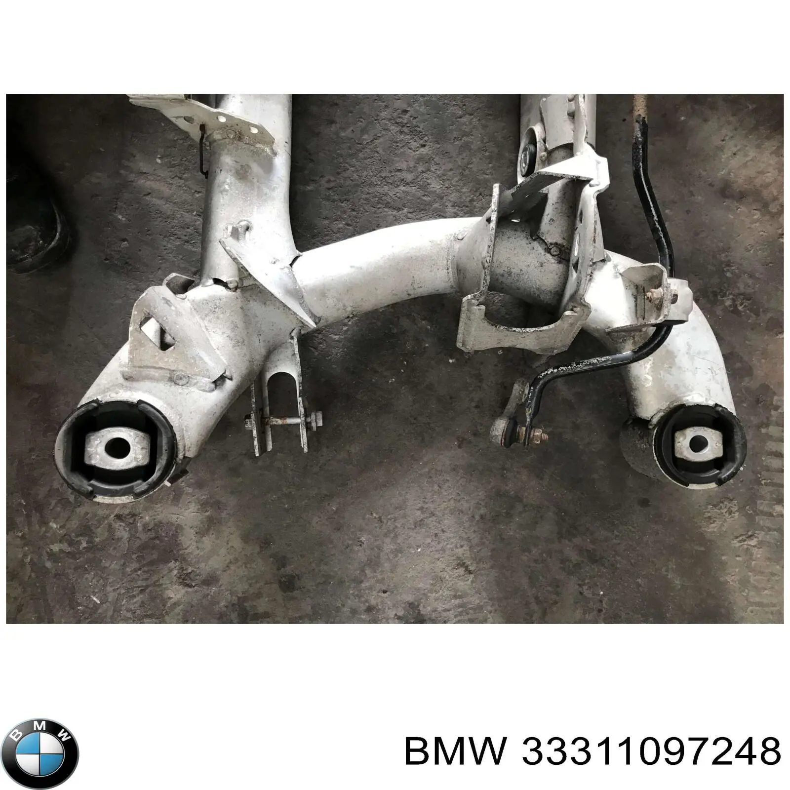 33311097248 BMW балка задней подвески (подрамник)