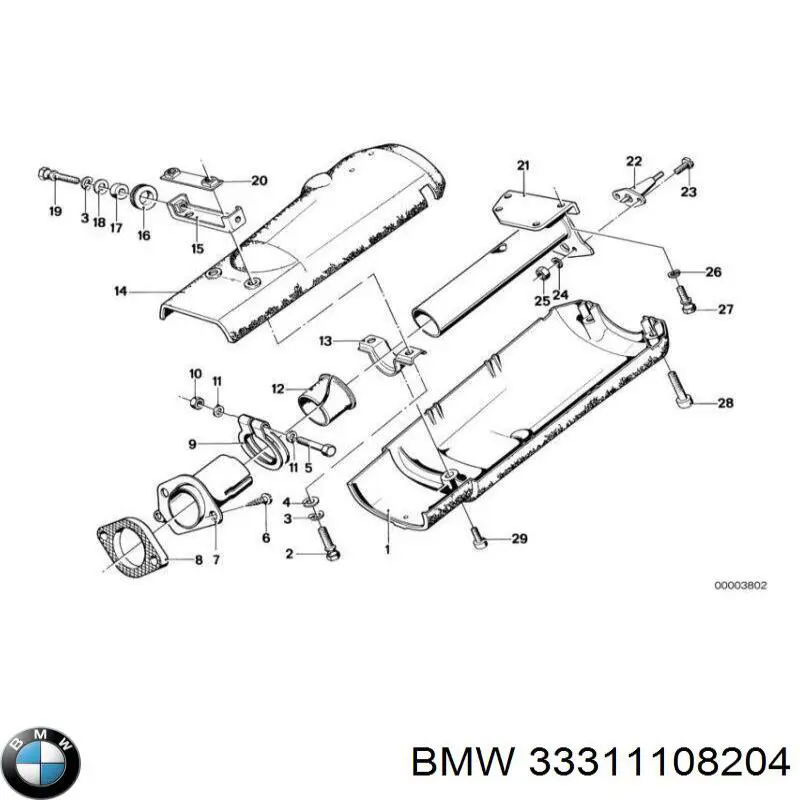  33311108204 BMW