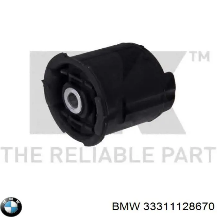 33311128670 BMW Сайлентблок балки моста