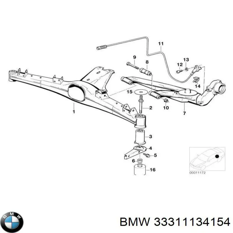  BMW 33311134154 цена, от 8.47 USD