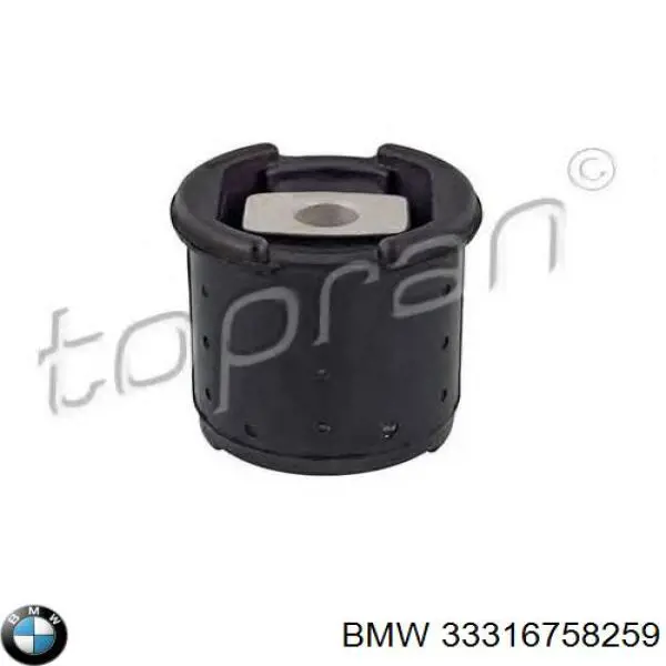 Сайлентблок подрамника задний BMW 33316758259