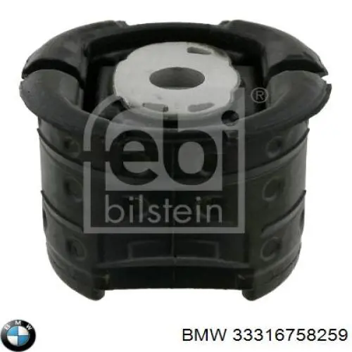 Купить 33316758259 BMW Сайлентблок задней балки