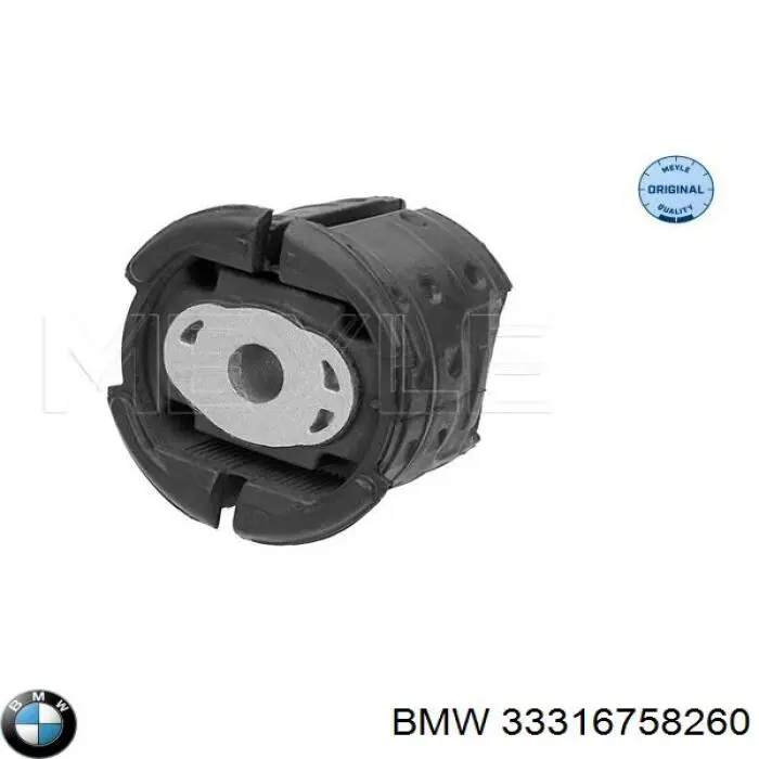 Купить 33316758260 BMW Сайлентблок задней балки
