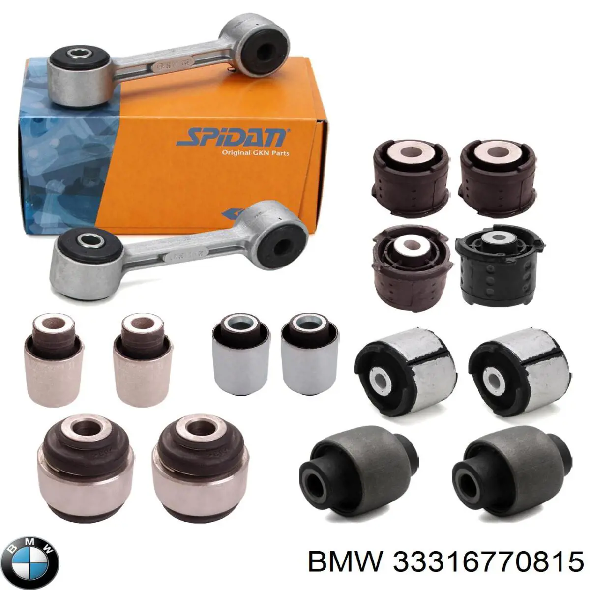 Сайлентблок заднего подрамника BMW 33316770815 цена, от 16.56 USD