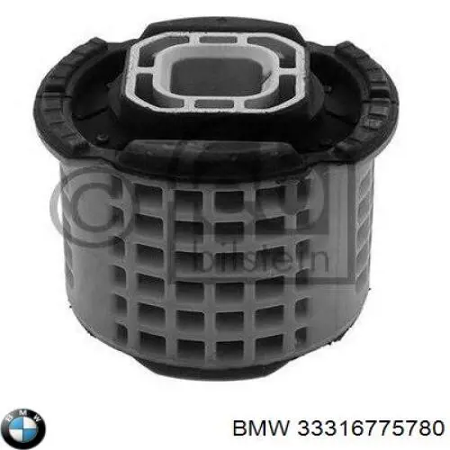 Купить 33316775780 BMW Сайлентблок задней балки