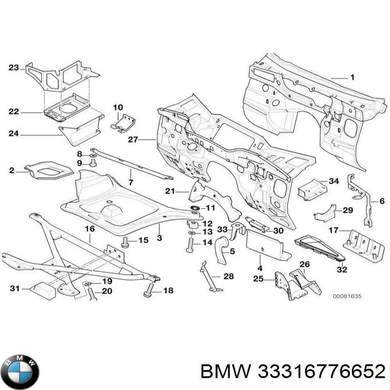  BMW 33316776652 цена, от 4.77 USD
