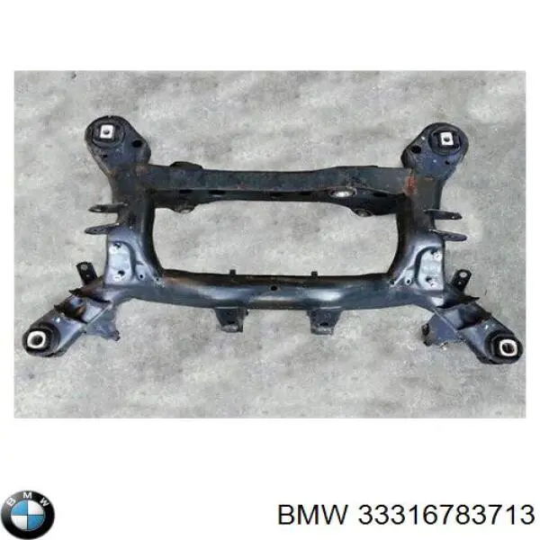 33316783713 BMW viga de suspensão traseira (plataforma veicular)
