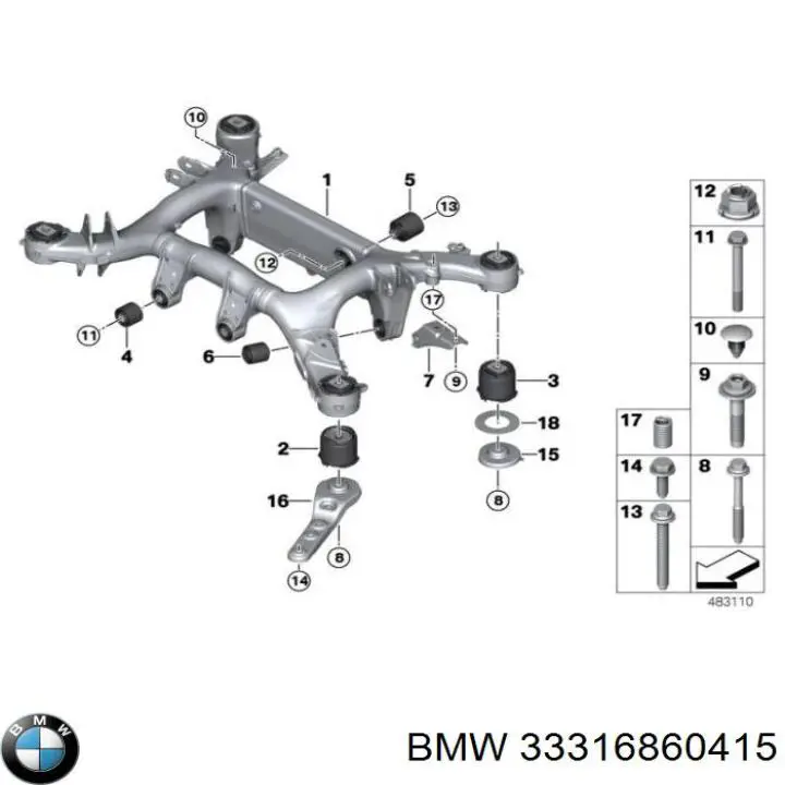 33316860415 BMW 