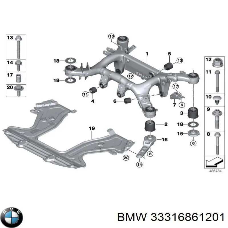  33316861201 BMW