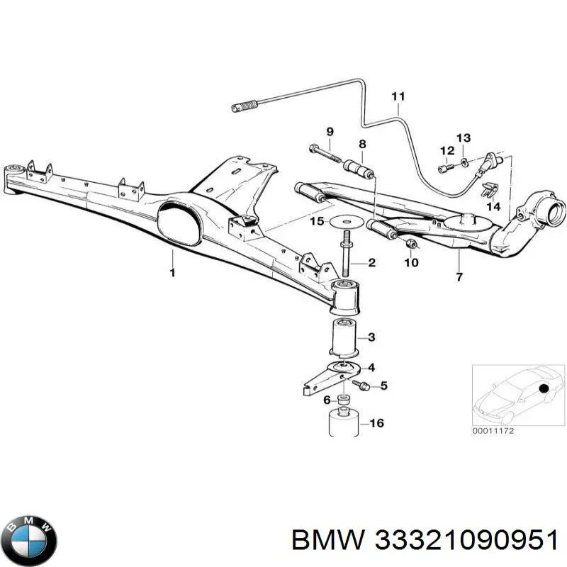 33321090951 BMW 