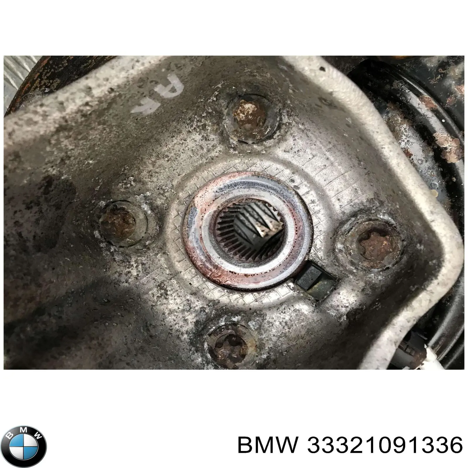 Muñón del eje, suspensión de rueda, trasero derecho 33321091336 BMW