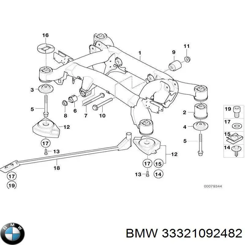  BMW 33321092482 цена, от 5.07 USD