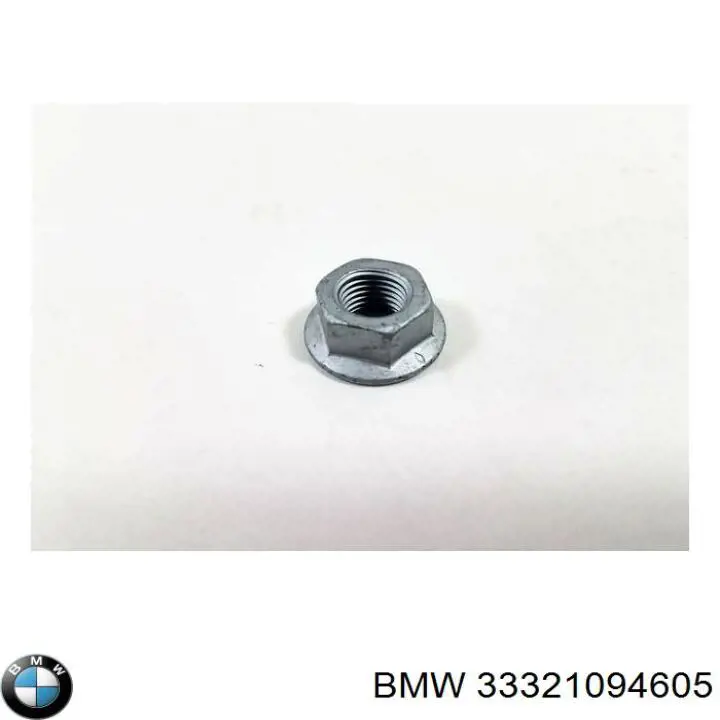Porca de parafuso de fixação de braço oscilante dianteiro inferior para BMW 3 (E90)