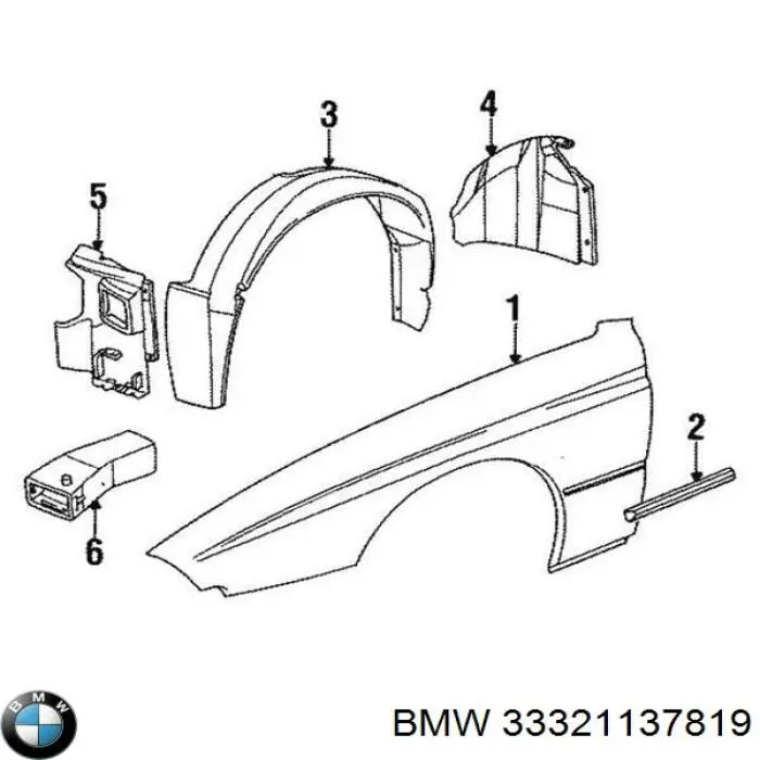 Сайлентблок поперечного рычага заднего наружный BMW 33321137819 цена, от 121.26 USD