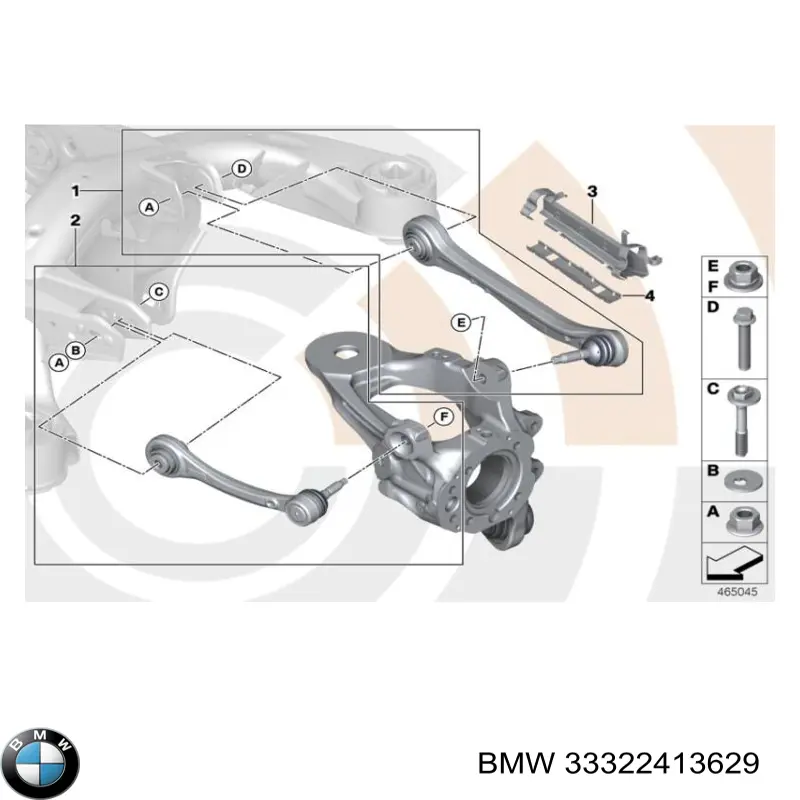  BMW 33322413629 цена, от 139.36 USD