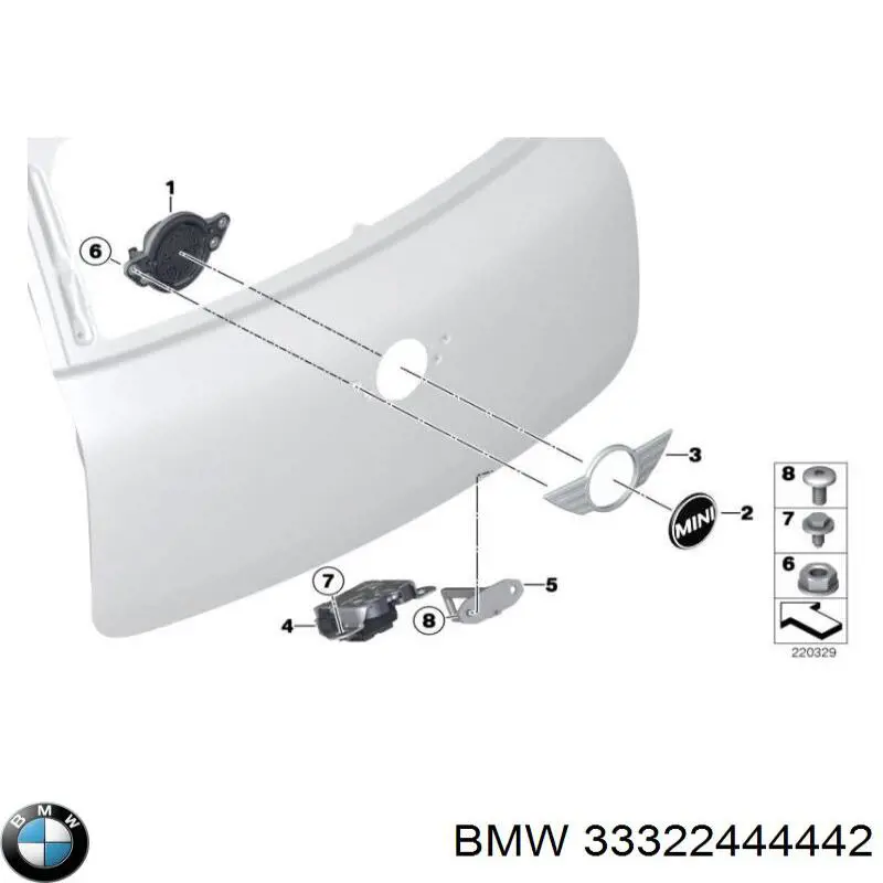  BMW 33322444442 цена, от 147.65 USD
