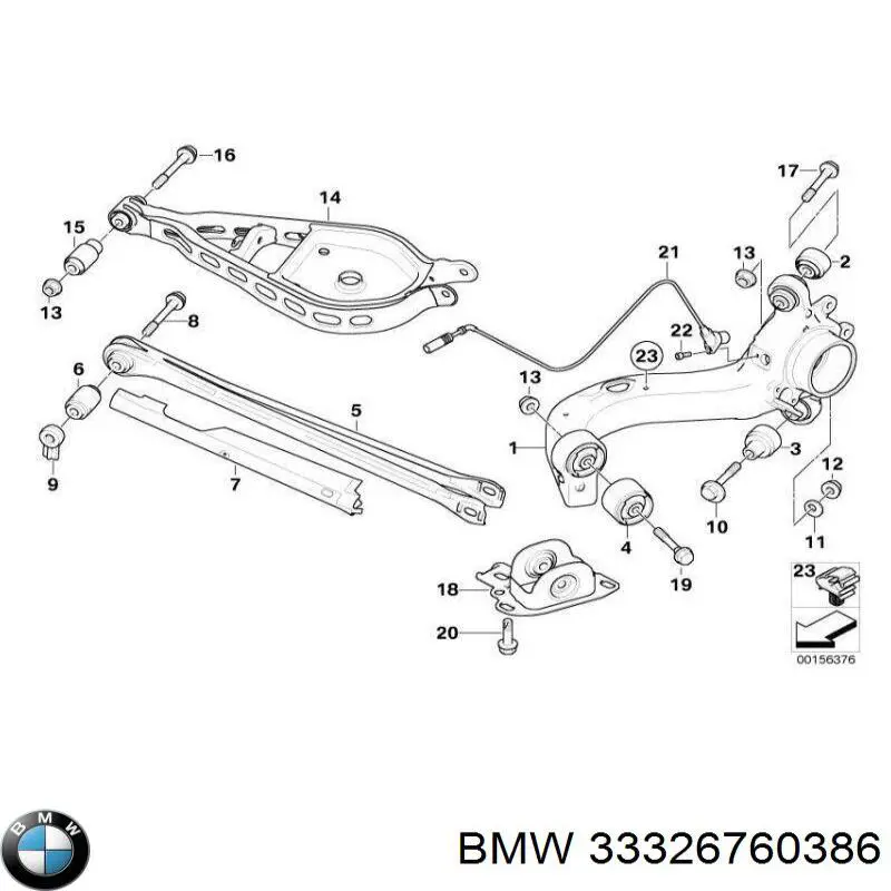 Прокладка масляного фильтра 33321097023 BMW