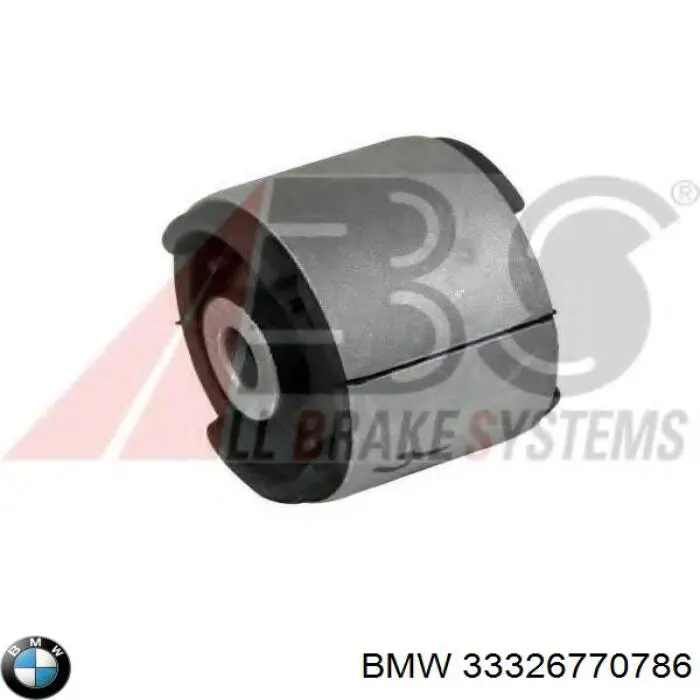 Сайлентблок цапфы задней 33326770786 BMW