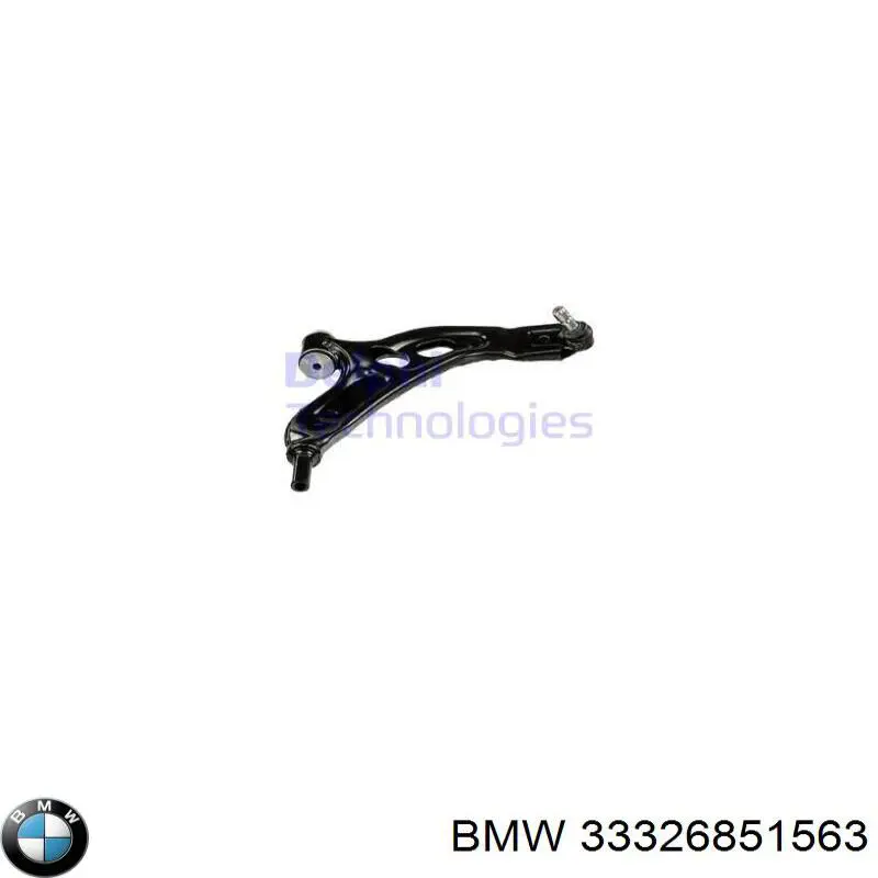 33326851563 BMW braço oscilante de suspensão traseira transversal