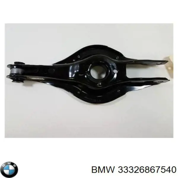 33326867540 BMW braço oscilante inferior esquerdo de suspensão traseira/direita