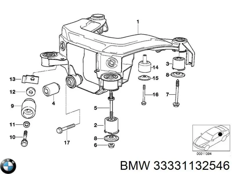  33331132546 BMW