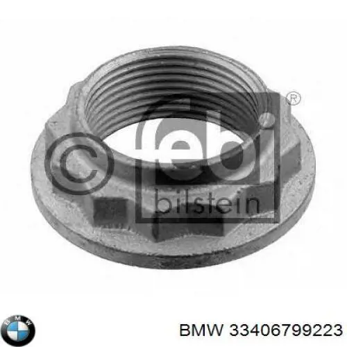 Tuerca, cubo de rueda trasero 33406799223 BMW