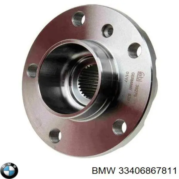 33406867811 BMW cubo traseiro