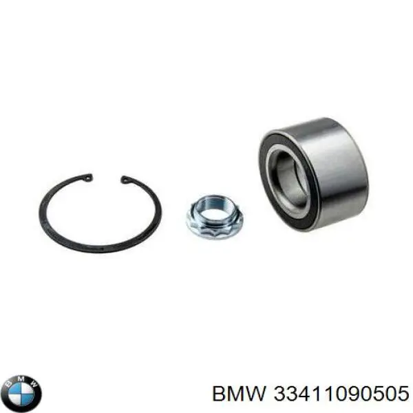 Cojinete de rueda delantero/trasero 33411090505 BMW