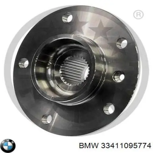 33411095774 BMW Ступица задняя