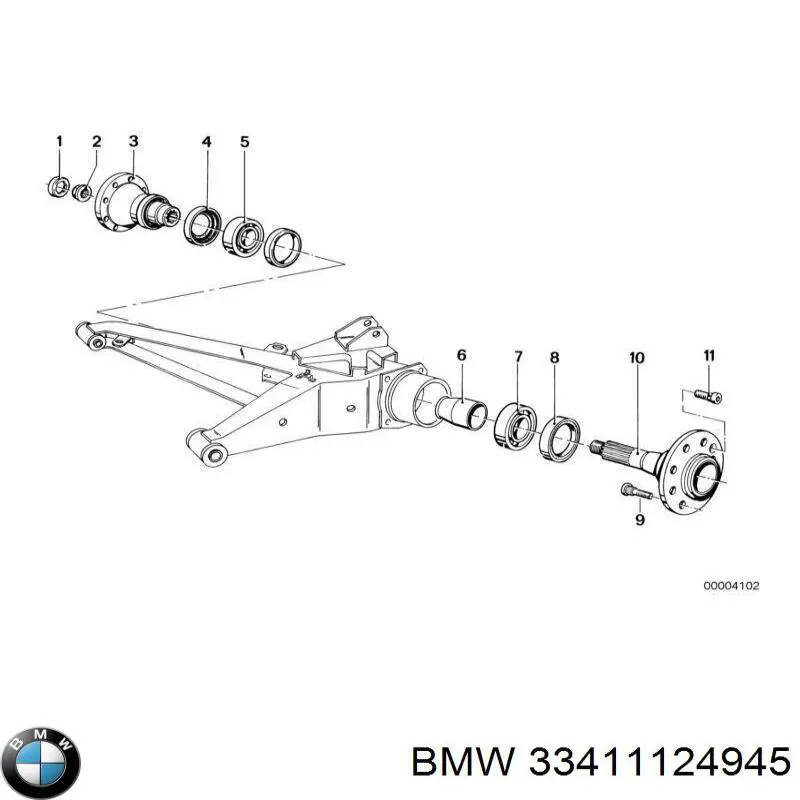  33411124945 BMW